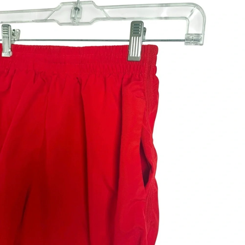4/$25 Nike Multi Dri-FIT Training Athletic Shorts Unisex Kids Small Red Sports
